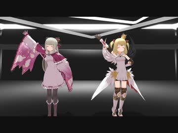 【MMD白猫】ハッピーシンセサイザ【ルウシェ・マール】