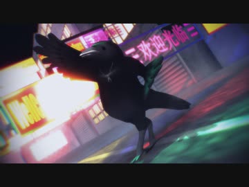 【MMD動物】ジャンキーナイトタウンオーケストラ【カメラ配布あり】【トローチ式踊るカラス】