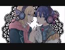 【手描きにじさんじ】ニコイチでmagnet【春崎エアル／成瀬鳴】
