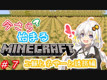今さら始まる？マインクラフト！#7