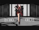 【パニグレMMD】ECHO　正面ver【HD60FPS】