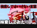 検索してはいけない言葉を検索してみた【悪魔ぶって実況#5】