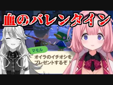 推しに同期のアレをプレゼントされる周央サンゴ【あつまれ どうぶつの森】