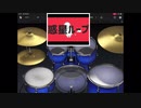 惑星ループ　叩いてみた！！　GarageBand