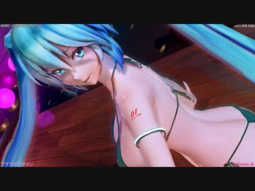 【sdPBR】Tda式改変大人アペミクさん（ビキニ）で「アゲアゲアゲイン」【MMD】
