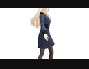 【MMD】TDA Haku Dress Black Sexy Walk