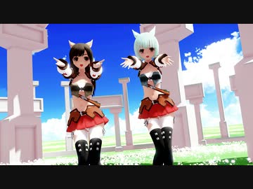 【MMD】らぶ式Chocolat・Mintで『メランコリック』1080p