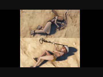 【リョナ】ライザのアトリエ２＿水着敗北シーン