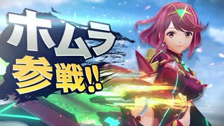 ファイターになれなかったレックスを煽るホムラ【スマブラSP一発ネタ】