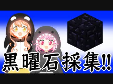 #15 マグマより熱く黒曜石よりも固い姉妹の絆!!【ひなほのマインクラフトライフ】