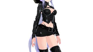 【MMD】TDA Haku Umineko Skirt Sexy Walk