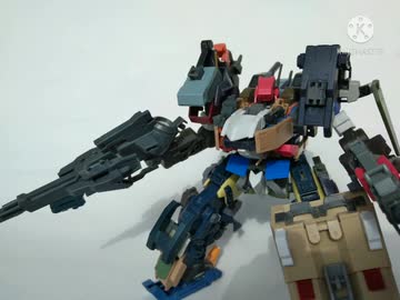 【AC風ガンプラ】ジム•トレースの比較動画