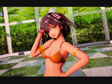 【MMD艦これ】ネコ耳川内にゃんでLUVORATORRRRRY!