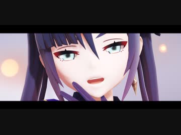 【モナ】　アンノウン・マザーグース　【原神/Genshin Impact/MMD】　固定カメラ