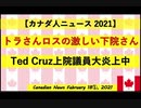 トラさんロスの激しい暇な下院さん　Ted Cruz上院議員大炎上　そもそもなぜTX州だけ全土で停電なのか