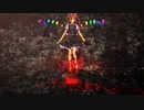 東方mmd風に靡いてるだけのモノクロフランちゃん