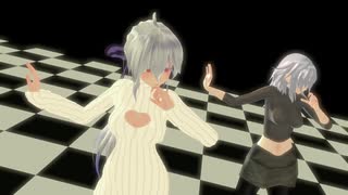 【 MMD 】 Love Me If You Can／ヲタみん　｜天宮紫水＆弱音ハク　【カメラ配布】