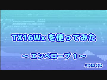 TX16Wx【40】エンベロープ1