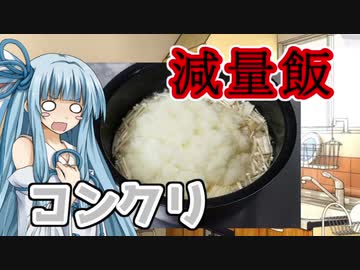 【減量飯】コンクリ【琴葉葵】