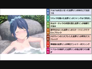 ゆるキャン△でグラビアカレンダーメーカー