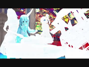 【MMD雪まつり2021】うちの子6人でドーナツホール