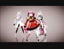【ホロライブMMD】ぺこら・船長・団長で埃除けダンス