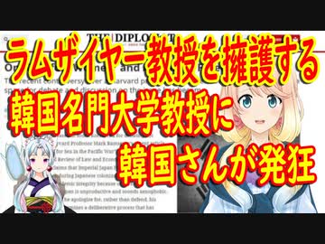 【韓国の反応】真実の証拠があふれているのに討論？ラムザイヤー教授の論文に対し謝罪や撤回要求では無く、討論をしようと発した韓国大教授に韓国さんが…。【世界の〇〇にゅーす】