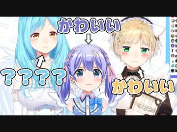 勇気ちひろ「右から、かわいい、かわいい、そして・・・」