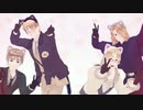 【APヘタリアMMD】( [＞]д[＜])( 言д言)ζﾘ*´д`)ξ(´[＞]д[＜])＜ポジティブ・パレード!!!!!【猫の日】