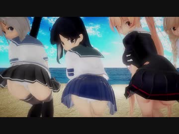 【21冬MMDふぇすと本祭】爆乳戦隊パイレンジャー　各代表Ver【艦これMMD】