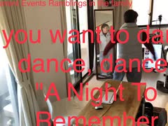 家族で時事放談ｗ　172日目　If you want to dance, dance, dance. "A Night To Remember