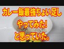 カレー飯最強ちょい足しやってみた!と思っていた｡