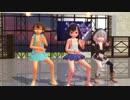 【MMD】ジグゾーパズルピース並みに薄い３人が踊ってくれた