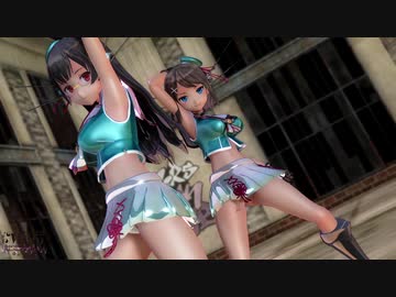 【MMD】超絶キレッキレッのダンスを踊る艦隊娘達【艦これ×アズレン】