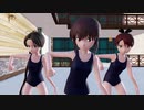 【Ray-mmd】綾波と敷波と吹雪でお帰り、お兄ちゃん