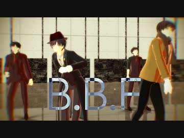 【MMD文アル】ゆず5人でB.B.F【カメラ・表情リップ・ステージ配布】