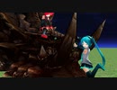 【MMD】　モンスターたちはネギドリルと遊ぶようです