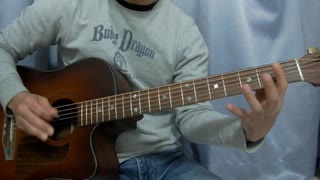 アコギによる名イントロ  B'z「HOME」