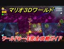 【マリオ３Ｄワールド】６－４攻略ガイド　グリーンスターとハンコの場所全部紹介！