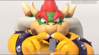 【MAD】クッパjrを見守るどころか焼き殺すクッパ。「Exploding Bowser jr」