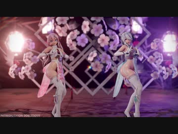 [MMD]HAKU x LUKA China Princess (弱音ハク - 巡音ルカ) - 神諭法則 /Shen Yu Faze