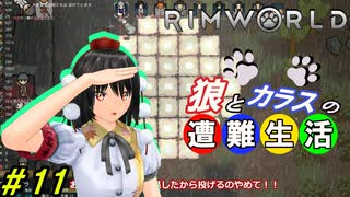 【Rimworld】椛と射命丸の遭難生活 #11 【ゆっくり実況】【リムワールド】