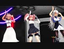 [MMD]艦これ サラトガ・アトランタ・ワシントン ハイファイレイヴァー｛着衣有り｝