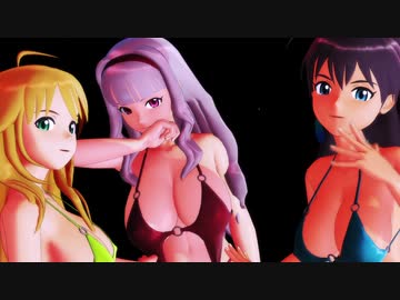 【MMDアイマス】虎視眈々【美希響貴音】