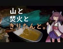 【VOICEROIDキャンプ】#7​ 2月の忘れ雪とカレーライス【山と焚火ときりたんと。】