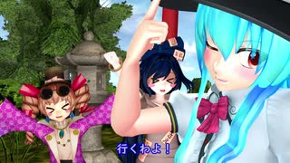 【東方MMD】天子達はキャンプをするようです