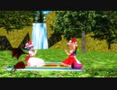 【東方MMD紙芝居】仲良しハイキング（別の世界線）