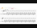 [ピアノ＋ドラムサウンド　楽譜動画] フレンズ / レベッカ　(offvocal　歌詞：あり /　ガイドメロディーあり)