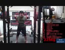 2021/02/27　スクワット　200ｘ5　225