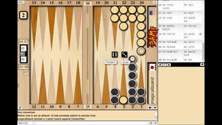 バックギャモン実況５１
